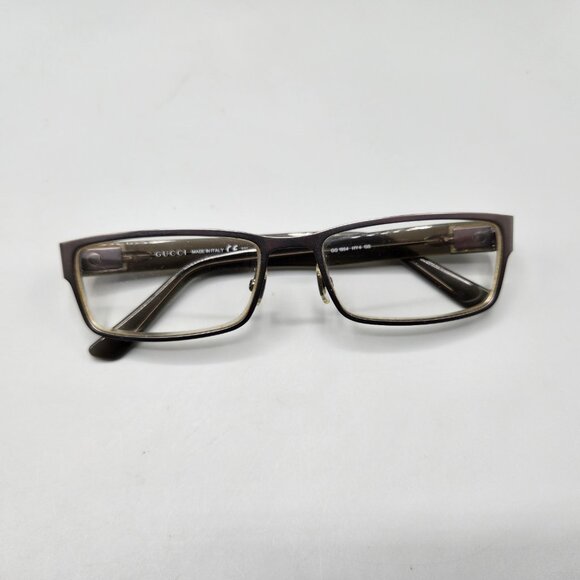 Gucci GG 1954 Unisex Eyeglasses Frames HY4 135 Gunmetal w/ Case - Picture 4 of 16